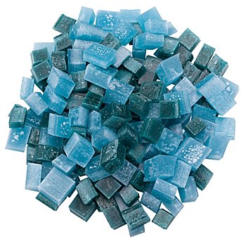 Cubes de cire, pétrole/turquoise, 200 g