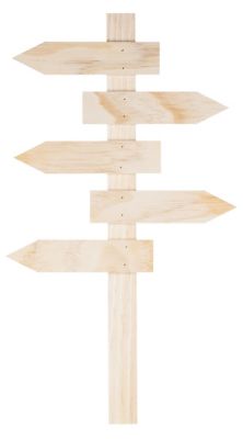 Holz-Schild Pfeile, 50 x 29 cm online kaufen