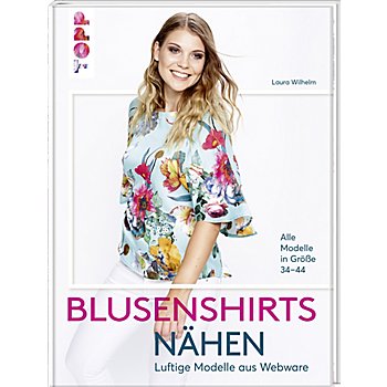 Buch 'Blusenshirts nähen – Luftige Modelle aus Webware'