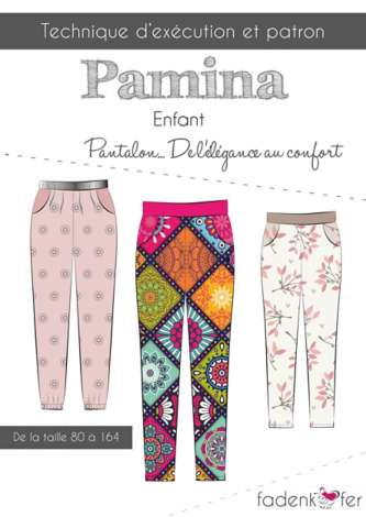 Pantalon discount fluide enfant