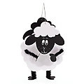 buttinette Kit créatif pour mini-lampion "mouton"