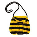Sac "abeille", jaune/noir