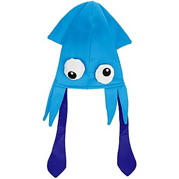 Bonnet 'calamar', bleu