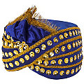 Orientalischer Turban, dunkelblau