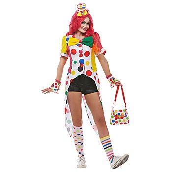 Clown-Frack 'Augustina' für Damen