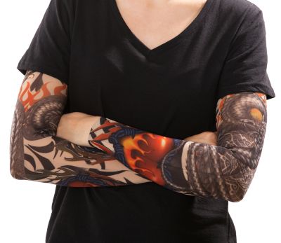 Tattoo Arm Drache Bunt Online Kaufen Buttinette Karneval Shop