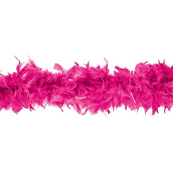 Federboa, pink, 90 g, 1,80 Meter