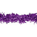 Boa de plumes, violet, 90 g, 1,80 m