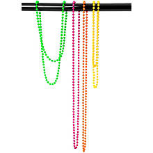 Perlenketten 'Neon', 4 Stück