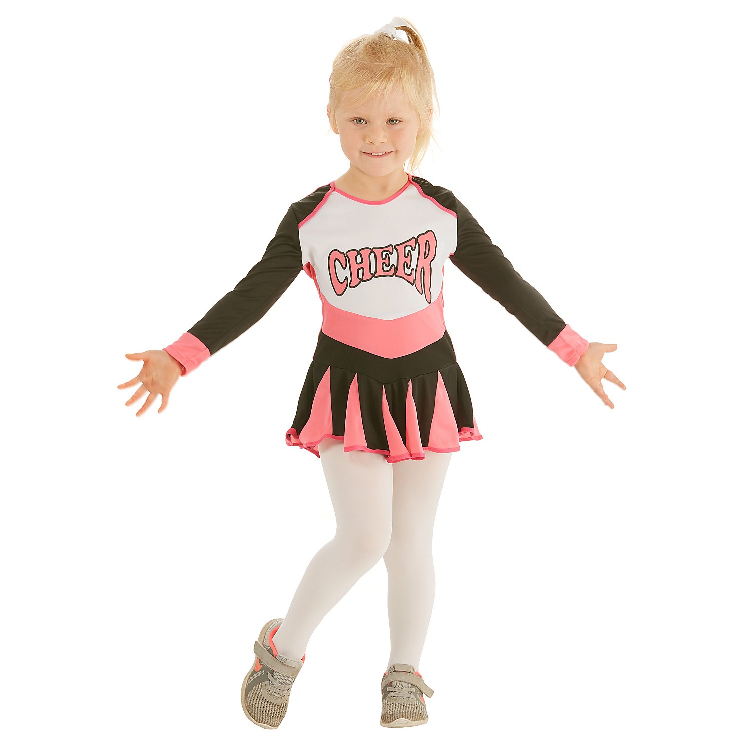 WIL Sport Kinder Kostüm Cheerleader Karneval Fasching 