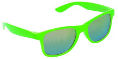 Ensemble d'accessoires Lunettes de fête vert fluo, nœud papillon