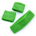 Set de bandeaux anti-sueur, vert