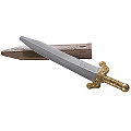 Römisches Schwert, silber/gold