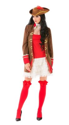 DÉGUISEMENT PIRATE SEXY pour femme lady capitaine flibustiers