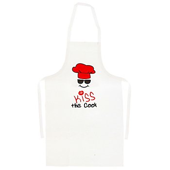 Kochschürze 'Kiss the Cook'