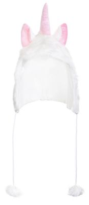 Bonnet licorne, blanc/rose  acheter en ligne sur déguisement buttinette