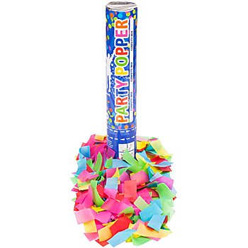 Canon à confettis 'party', multicolore