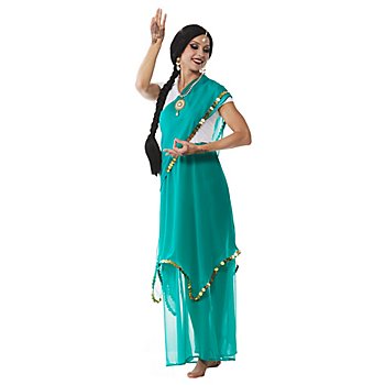 buttinette Jupe Bollywood 'India', turquoise