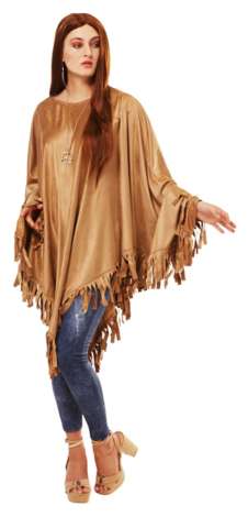 Fransen Poncho Online Kaufen Buttinette Karneval Shop