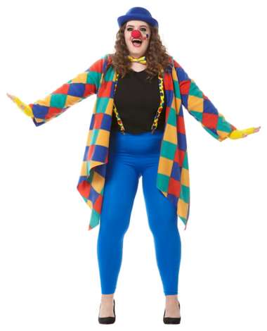 Clownfliege Clownschleife Clownverkleidung 