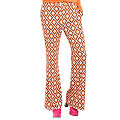 Pantalon rétro "années 70" pour femmes, multicolore