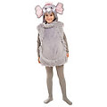 buttinette Costume "éléphant Émile" pour enfants, gris