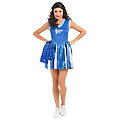 buttinette Cheerleader Kleid "Eagle" für Damen, blau/weiß