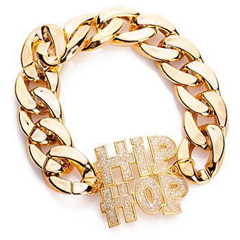 Bracelet 'HipHop' pour hommes et femmes, or