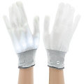 Handschuhe "LED", weiß