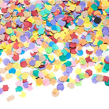 Confettis multicolores
