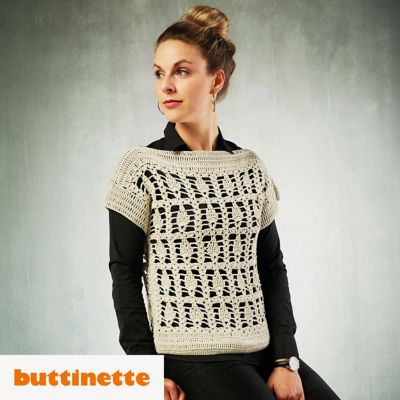 Häkelanleitung – Aparter Häkelpulli Camilla