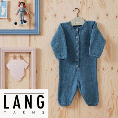 Strickanleitung – Overall 'Angel' aus Lang Yarns Merino 200 Bébé