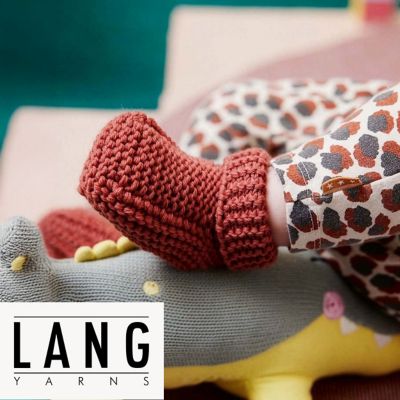 Strickanleitung – Schühchen 'Kaysa' aus Lang Yarns Merino 200 Bébé