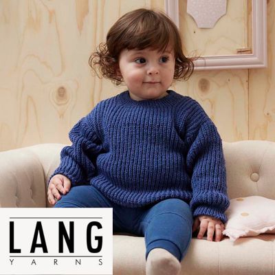 Strickanleitung – Pullover 'Till' aus Lang Yarns Merino 200 Bébé