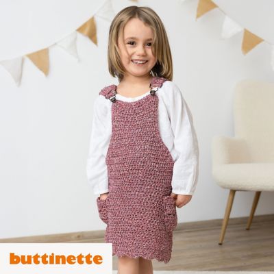 Häkelanleitung – Latzkleid aus Woll Butt Aleta