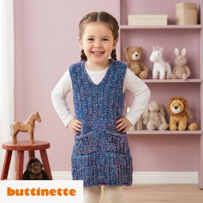 Strickanleitung – Trägerkleid aus Woll Butt Hailey