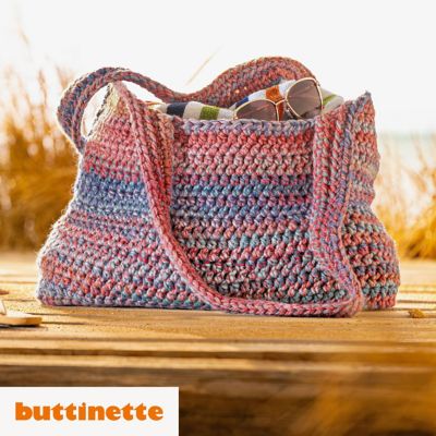 Häkelanleitung – Schultertasche aus Lana Grossa Merino Twister