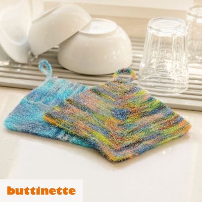 Strickanleitung – Spültücher aus Woll Butt Brush