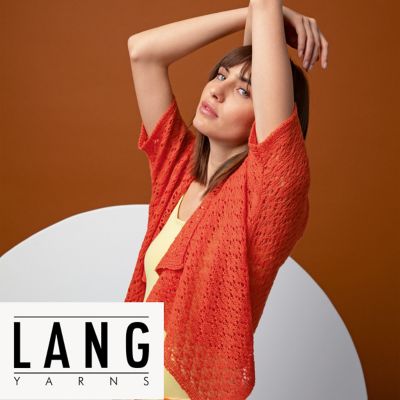 Breipatroon – Kort vest 'Donique' van Lang Yarns Noëlle