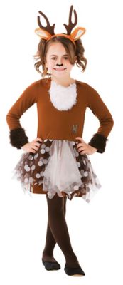 Robe Chevreuil Pour Enfants Marron Acheter En Ligne Sur Deguisement Buttinette