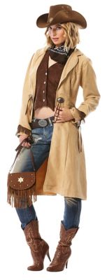 manteau cowboy femme