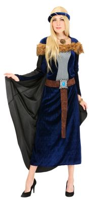 Déguisement robe viking femme