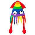 Bonnet "calamar", multicolore