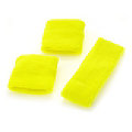 Kit bandeaux anti-sueur, jaune fluo