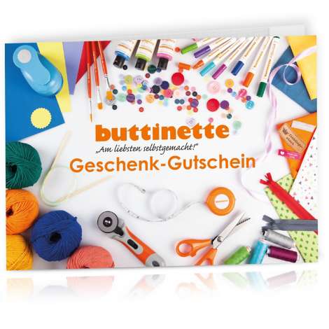 Geschenk Gutschein Online Kaufen Buttinette Bastelshop